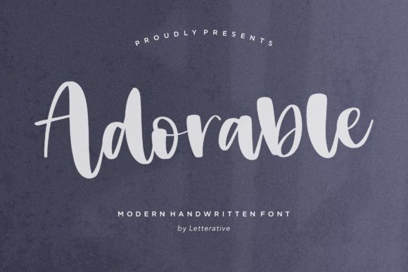 Adorable Font: Bold & Fun
