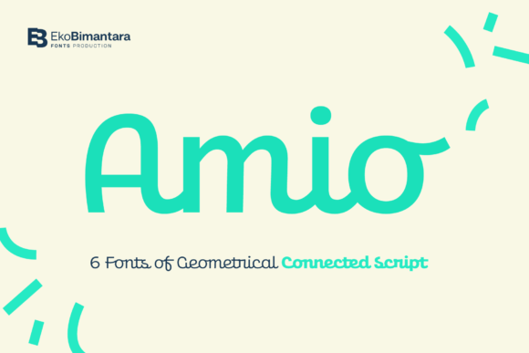 Amio: A Creative Font for Web Design