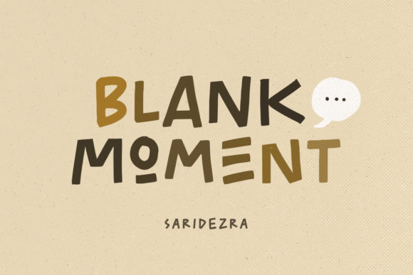 Blank Moment: A Handwritten Font for Business Branding
