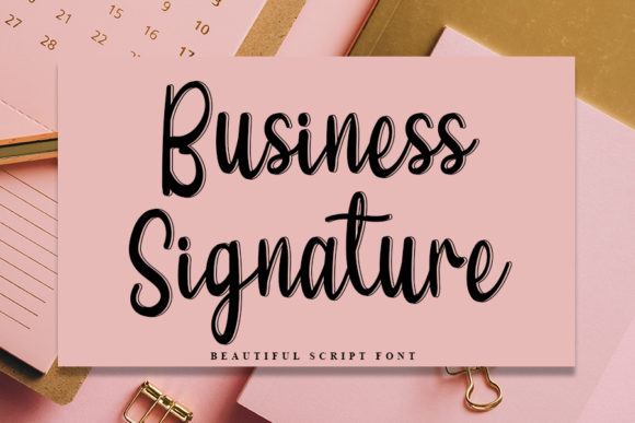 Business Signature Font Review