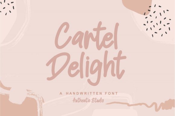 Cartel Delight: A Whimsical Font for Impact