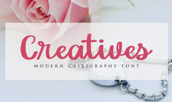 Creatives: A Bold Handwritten Font