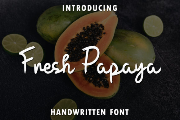 Fresh Papaya Font for Business