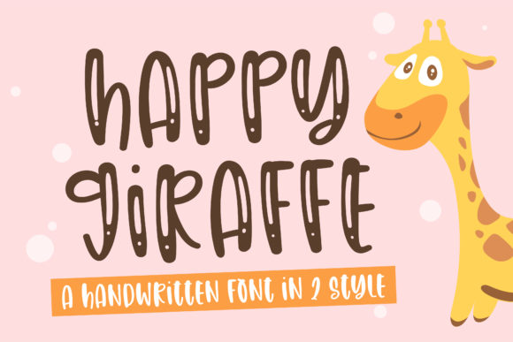 Happy Giraffe: A Font That Brings Joy