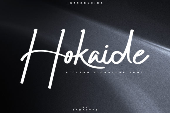 Hokaide: A Script Font for Creative Makers