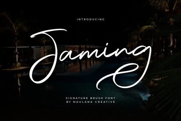 Jaming: A Stylish Handwritten Font