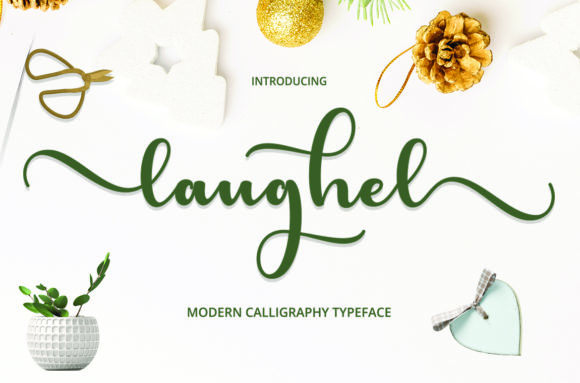 Laughel: A Handwritten Font for Creative Makers