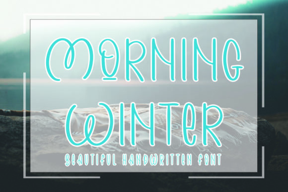Morning Winter: A Font for Digital Creativity