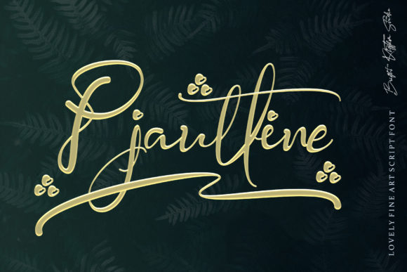 Pjaulline: A Sweet Handwritten Font for Campaigns