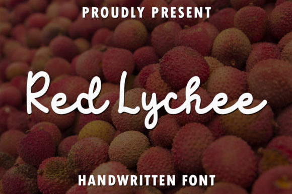 Red Lychee Font for Creative Makers