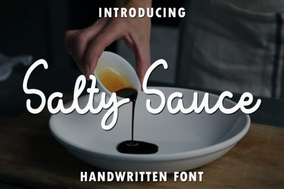 Salty Sauce: A Sweet Script for Elegant Design