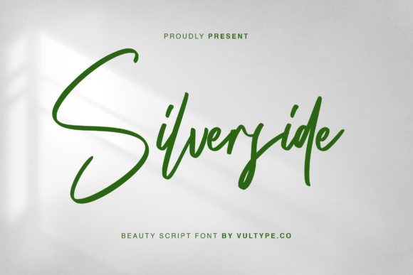 Silverside: A Modern Script Font