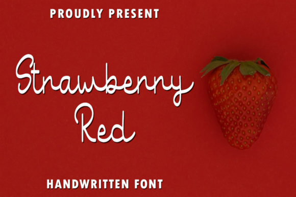 Strawberry Red: A Sweet Script for Branding