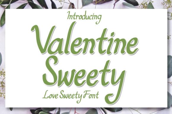 Valentine Sweety Font for Memorable Design