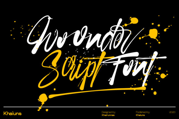 Woonder: A Script Font for Real-World Design