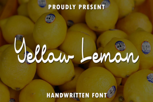 Yellow Lemon Font Review